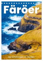 Färöer - Die Schafsinseln im Norden. (Tischkalender 2024 DIN A5 hoch), CALVENDO Monatskalender