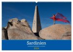 Sardinien - Landschaftsaktbilder am Meer (Wandkalender 2024 DIN A2 quer), CALVENDO Monatskalender