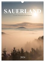 Sauerland, zu jeder Jahreszeit ein Naturgenuss (Wandkalender 2024 DIN A3 hoch), CALVENDO Monatskalender