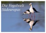 Die Vogelwelt Südeuropas (Wandkalender 2024 DIN A2 quer), CALVENDO Monatskalender