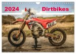 Dirtbikes 2024 (Wandkalender 2024 DIN A4 quer), CALVENDO Monatskalender