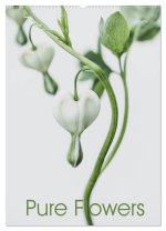 Pure Flowers (Wandkalender 2024 DIN A2 hoch), CALVENDO Monatskalender