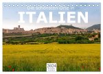 Die schönsten Orte in Italien. (Tischkalender 2024 DIN A5 quer), CALVENDO Monatskalender