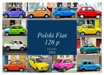 Polski Fiat 126p - Kult auf Kuba (Tischkalender 2024 DIN A5 quer), CALVENDO Monatskalender