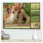 Bambis Welt (hochwertiger Premium Wandkalender 2024 DIN A2 quer), Kunstdruck in Hochglanz