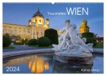 Traumhaftes Wien 2024 (Wandkalender 2024 DIN A2 quer), CALVENDO Monatskalender