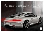Porsche inspired Artwork by Reinhold Art's (Wandkalender 2024 DIN A2 quer), CALVENDO Monatskalender
