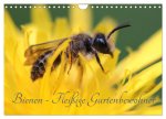 Bienen - Fleißige Gartenbewohner (Wandkalender 2024 DIN A4 quer), CALVENDO Monatskalender