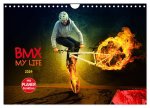 BMX My Life (Wandkalender 2024 DIN A4 quer), CALVENDO Monatskalender