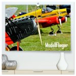 Modellflieger (hochwertiger Premium Wandkalender 2024 DIN A2 quer), Kunstdruck in Hochglanz