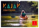 Kajak Abenteuer (Wandkalender 2024 DIN A3 quer), CALVENDO Monatskalender