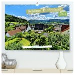 Schönes Biedenkopf Luftkurort in Hessen (hochwertiger Premium Wandkalender 2024 DIN A2 quer), Kunstdruck in Hochglanz