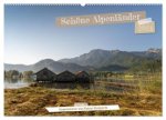 Schöne Alpenländer (Wandkalender 2024 DIN A2 quer), CALVENDO Monatskalender