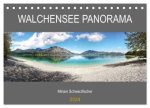 Walchensee Panorama (Tischkalender 2024 DIN A5 quer), CALVENDO Monatskalender
