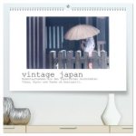 vintage japan (hochwertiger Premium Wandkalender 2024 DIN A2 quer), Kunstdruck in Hochglanz