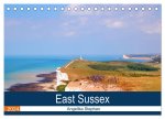 East Sussex (Tischkalender 2024 DIN A5 quer), CALVENDO Monatskalender