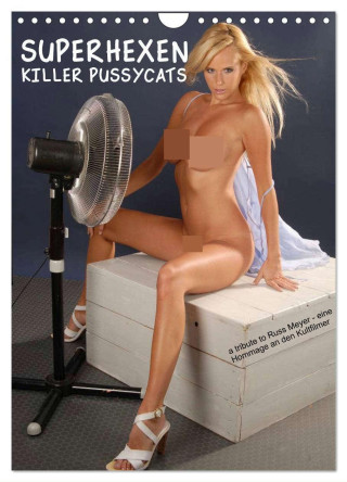 SUPERHEXEN - Killer Pussycats (Wandkalender 2024 DIN A4 hoch), CALVENDO Monatskalender