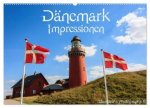 Dänemark Impressionen (Wandkalender 2024 DIN A2 quer), CALVENDO Monatskalender