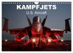 Kampfjets - U.S. Aircraft (Wandkalender 2024 DIN A4 quer), CALVENDO Monatskalender