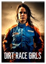 Dirt Race Girls (Wandkalender 2024 DIN A3 hoch), CALVENDO Monatskalender