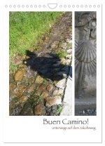 Buen Camino - Unterwegs auf dem Jakobsweg (Wandkalender 2024 DIN A4 hoch), CALVENDO Monatskalender