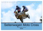 Seitenwagen Moto Cross-MX-Pfau Sidecar Cross pics (Tischkalender 2024 DIN A5 quer), CALVENDO Monatskalender