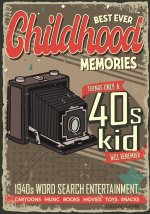 Best Ever Childhood Memories 1940s Word Search Entertainment