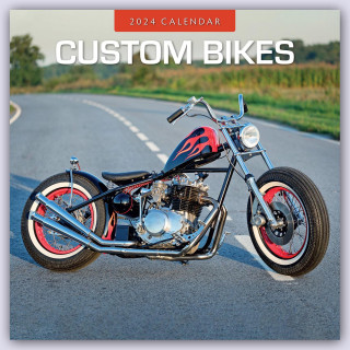 Custom Bikes - Umgebaute Motorräder 2024 - 16-Monatskalender