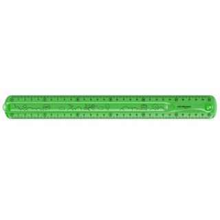 Keyroad Pravítko Flexi, 30 cm - zelené