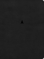 CSB Men's Daily Bible, Black Leathertouch, Indexed