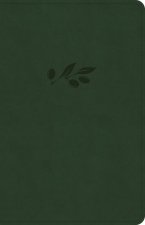 NASB Personal Size Bible, Olive Leathertouch