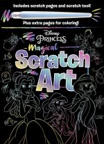 Disney Princess: Magical Scratch Art: With Scratch Tool and Coloring Pages