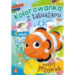 Kolorowanka z tatuażami. Morscy przyjaciele