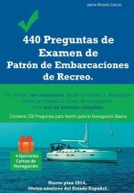 440 Preguntas de Examen de Patrón de Embarcaciones de Recreo: Por temas, con soluciones, desde la Unidad 1 Tecnología hasta la Unidad 11 Carta de nave