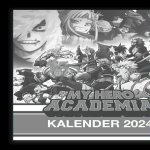 My Hero Academia - Wandkalender 2024