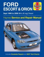 Ford Escort & Orion Diesel (Sept 90 – 00)
