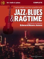 EDWARD HUWS JONES : JAZZ, BLUES AND RAGTIME - VIOLON & PIANO -  RECUEIL + ENREGISTREMENT(S) EN LIGNE