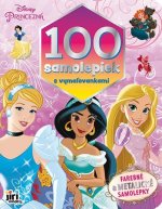 100 samolepiek s vymaľovankami/ Princezné