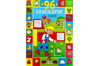 Statek96 samolepe - Kniha pro nejmenší