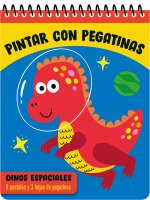 PINTAR CON PEGATINAS: DINOS ESPACIALES