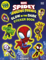 Marvel Spidey and His Amazing Friends Glow in the Dark Sticker Book: With More Than 100 Stickers