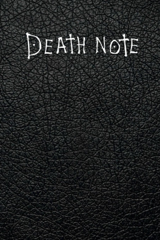 Death Note Notebook with rules