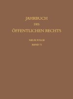 Jahrbuch des öffentlichen Rechts der Gegenwart. Neue Folge