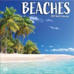 Beaches 2024 12x12 Photo Wall Calendar