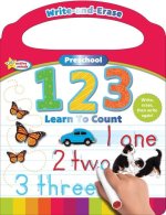 Active Minds Write-And-Erase Preschool 123: Learn to Count