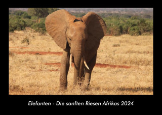 Elefanten - Die sanften Riesen Afrikas 2024 Fotokalender DIN A3
