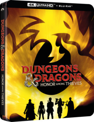 Dungeons & Dragons: Betyárbecsület - limitált, fémdobozos változat (steelbook) - 4K UltraHD + BLU-RAY