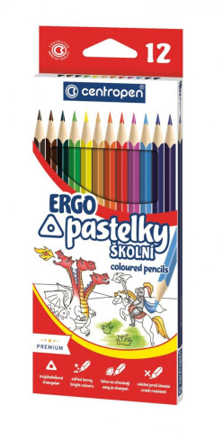 Centropen Pastelky 9521 trojhrannďż˝ (12 ks)
