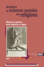 Archives de sciences sociales des religions, n°203