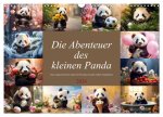 Die Abenteuer des kleinen Panda (Wandkalender 2024 DIN A3 quer), CALVENDO Monatskalender